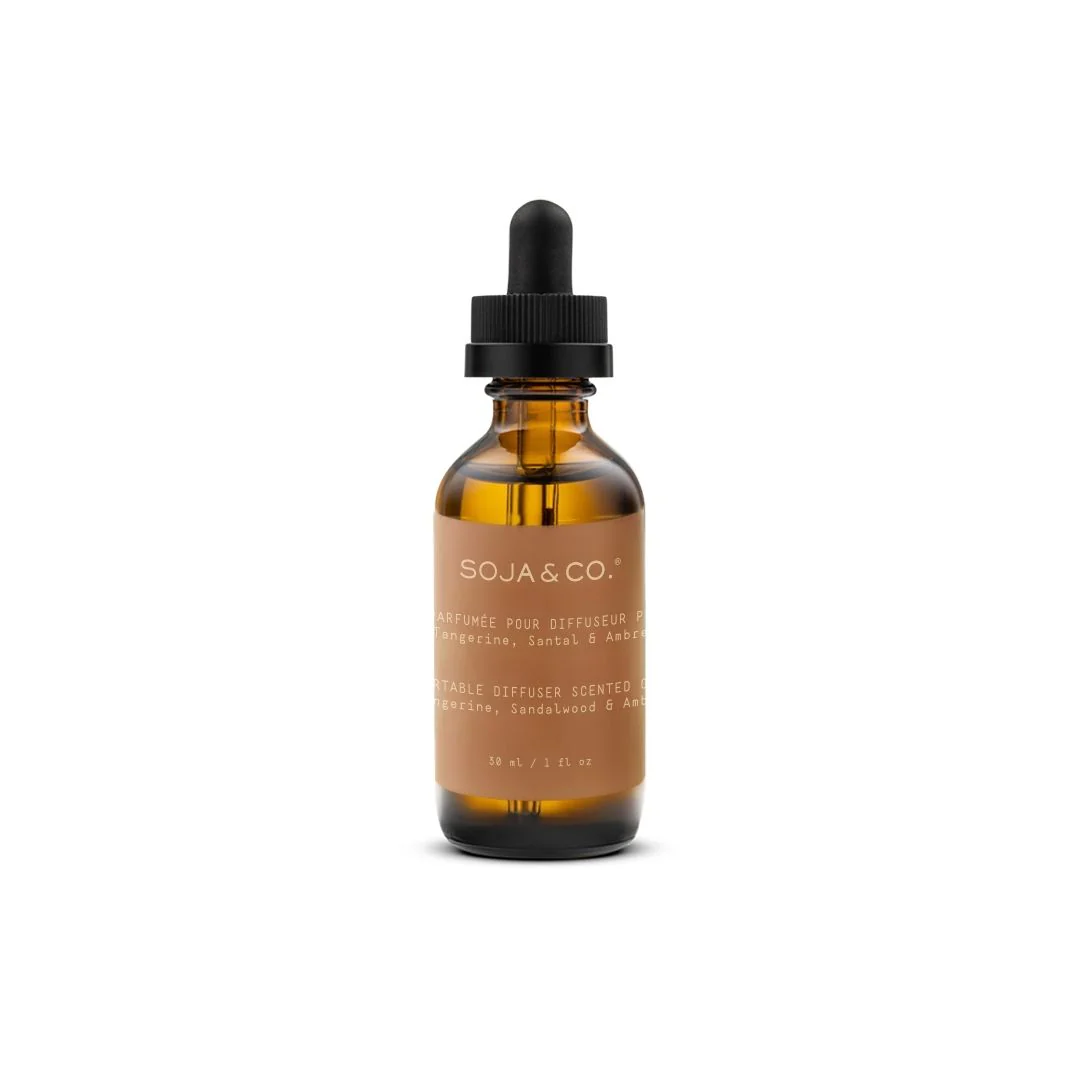 Diffuseur portatif | Tangerine, Santal & Ambre - SOJA&CO