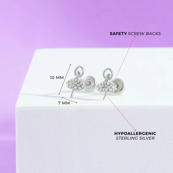 Boucles d'oreilles ballerine tournoyante - IN SEASON JEWELRY