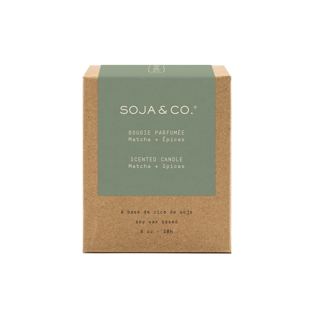 Bougie | Matcha + Épices - SOJA&CO