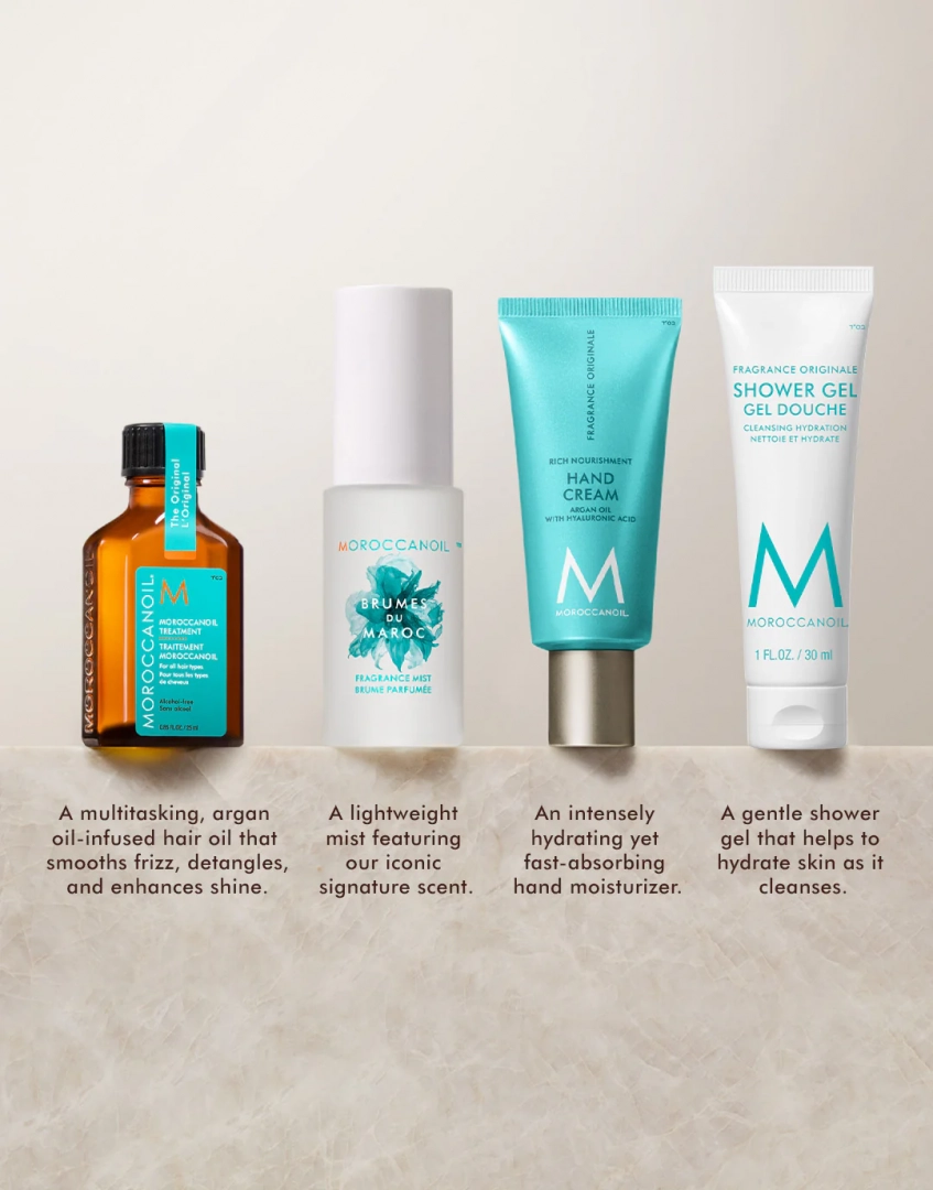 Kit de Voyage Soins du Corps - moroccanoil