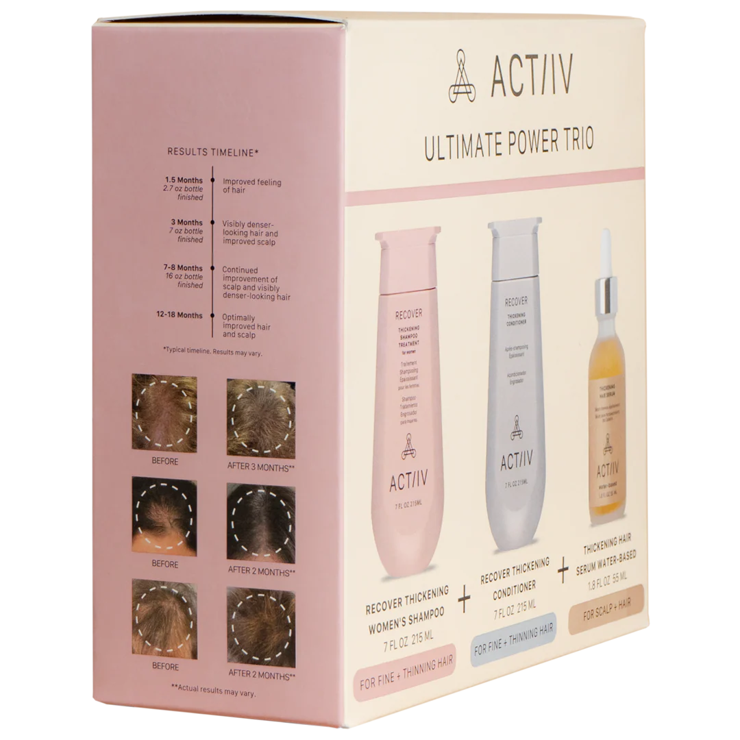 TRIO DE PUISSANCE ULTIME POUR FEMMES - ACTI/V