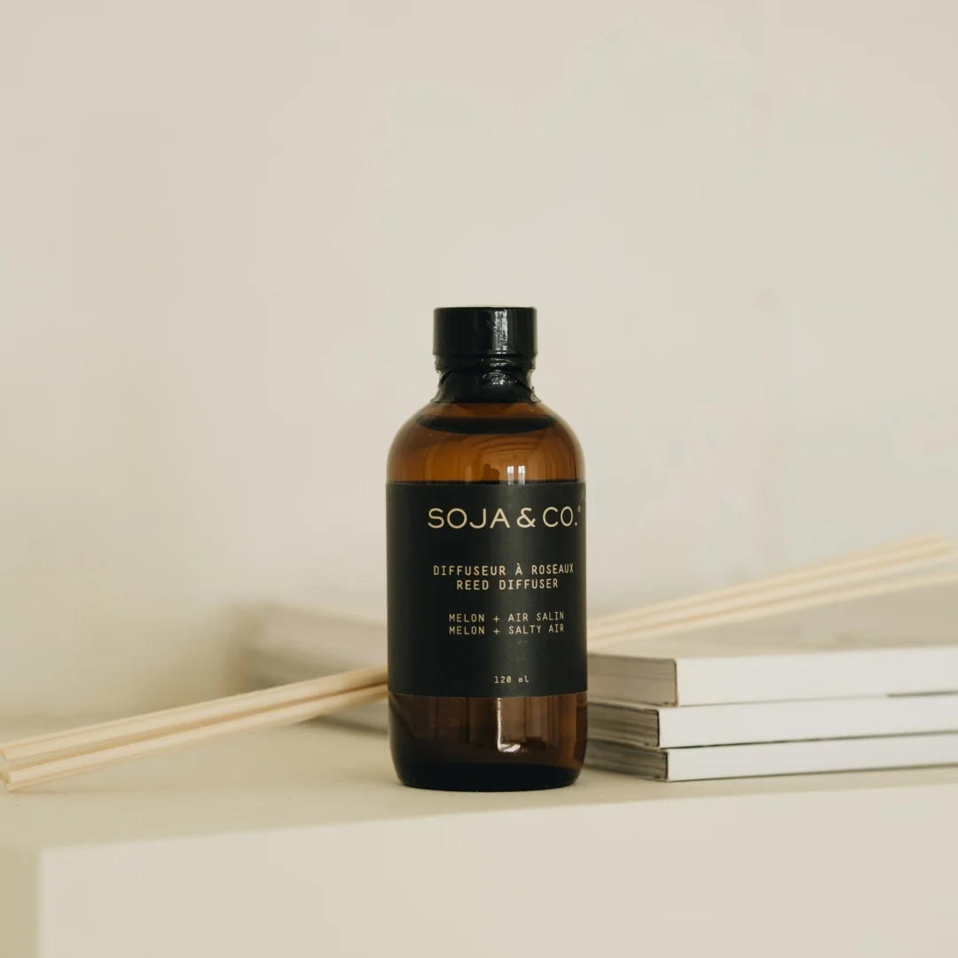 Diffuseur à roseaux | Melon + Air salin - SOJA&CO