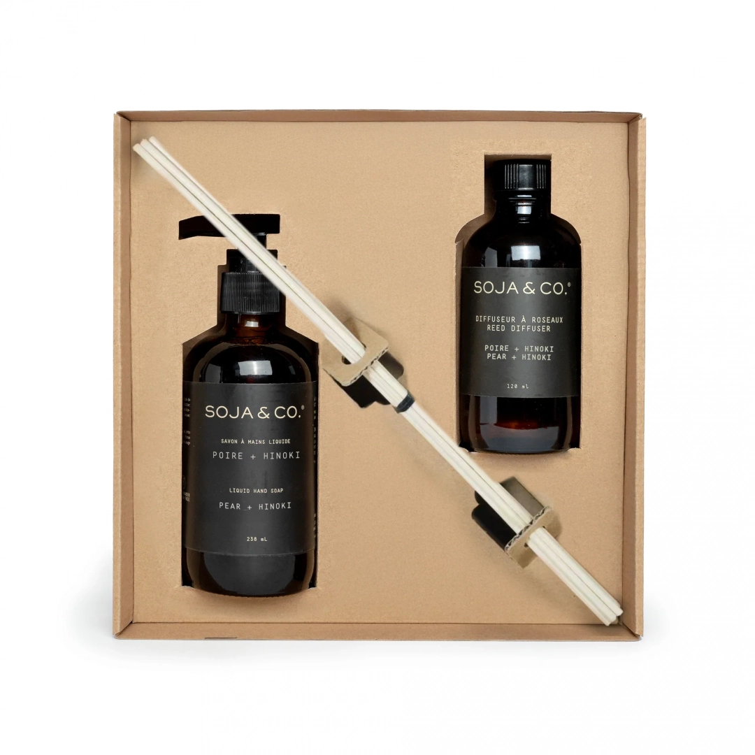 Duo ambiance | Poire + Hinoki - SOJA&CO