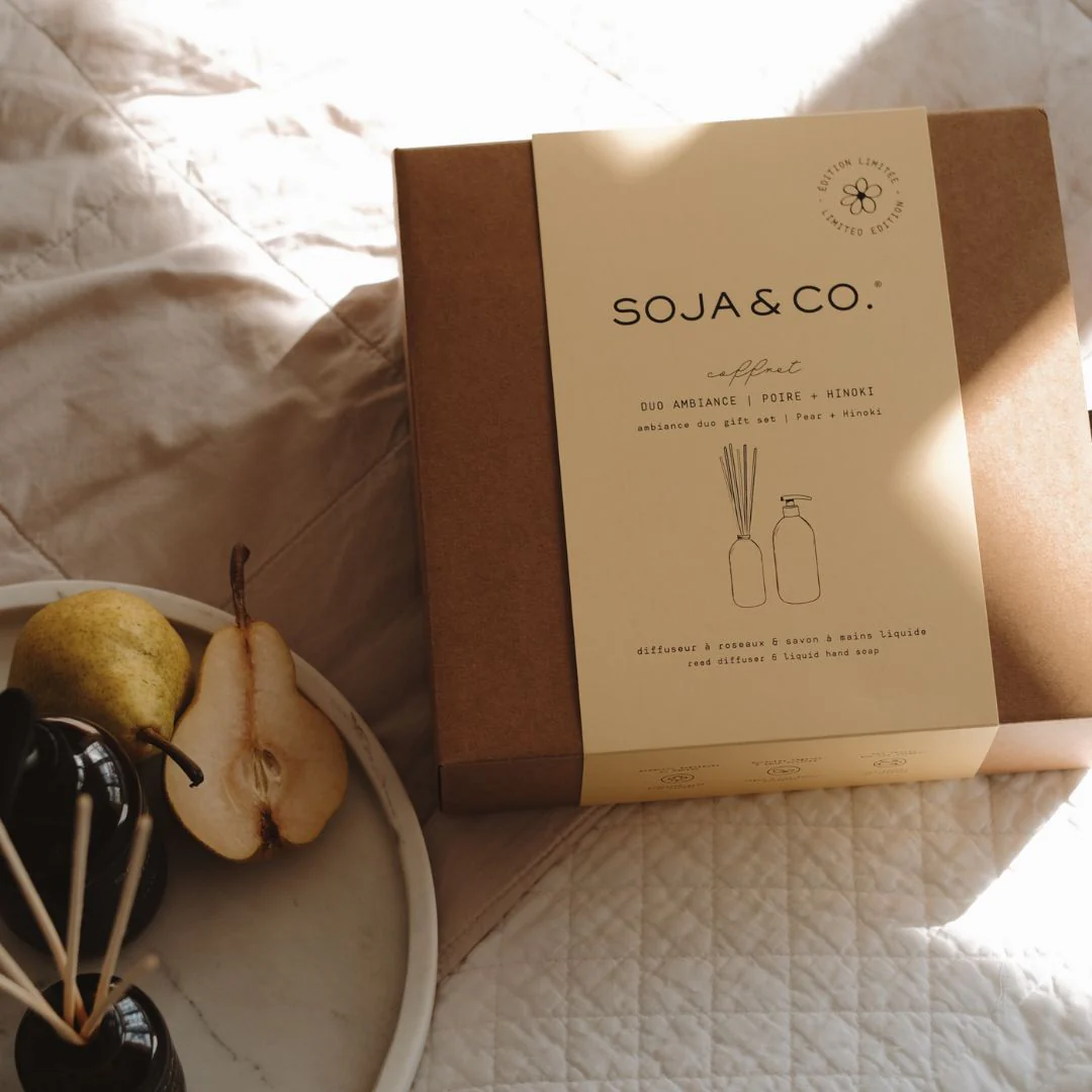 Duo ambiance | Poire + Hinoki - SOJA&CO