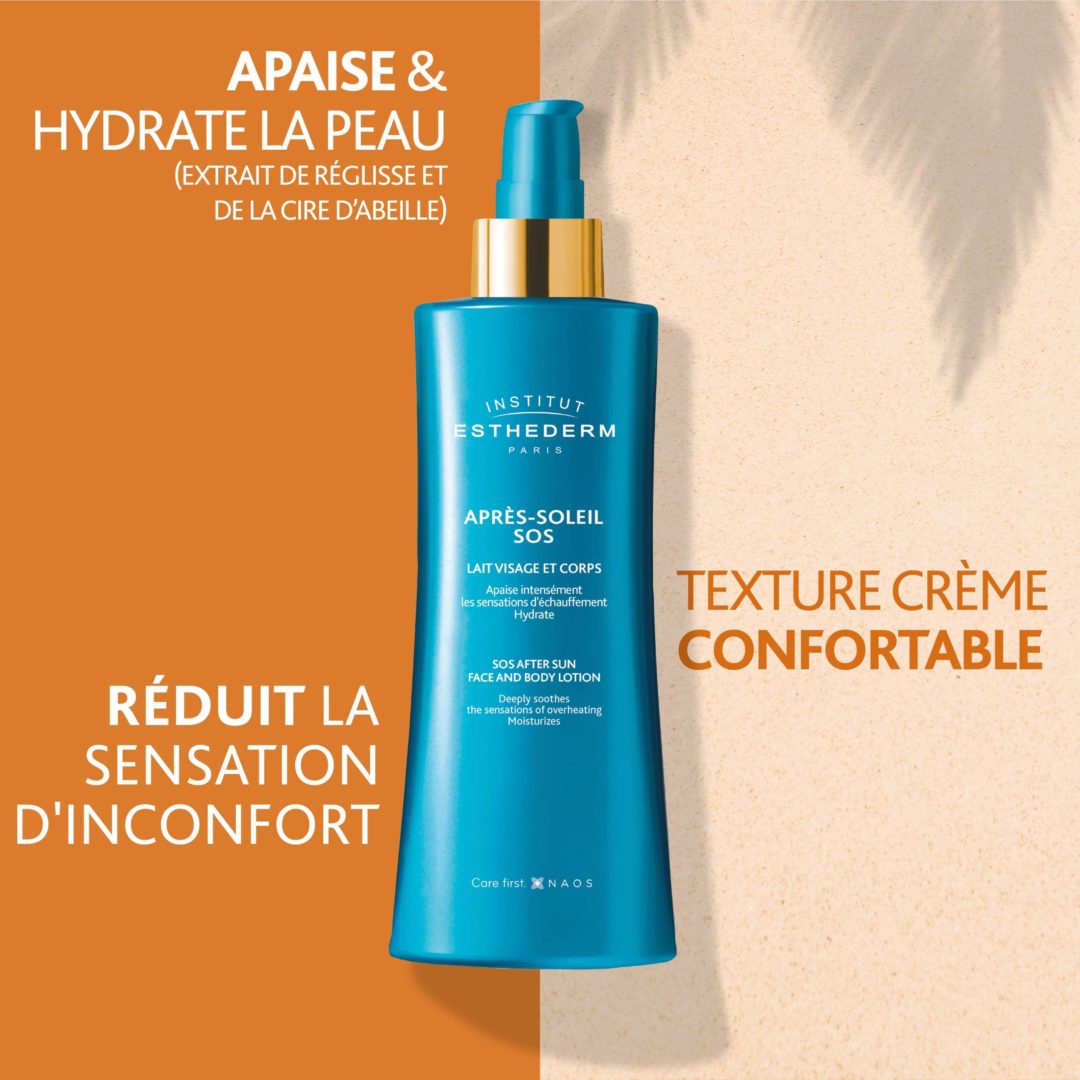 Lait Après Soleil SOS Visage et Corps - ESTHEDERM