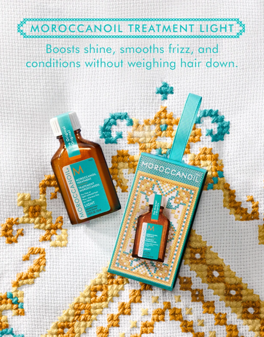 Moroccanoil Traitement léger huile capillaire ornement de vacances - MOROCCANOIL