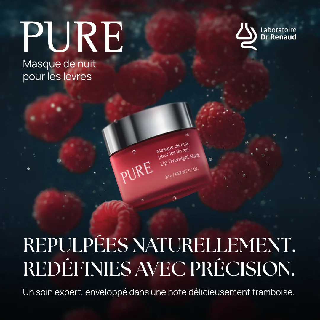 PURE Masque de nuit pour les lèvres - DR RENAUD