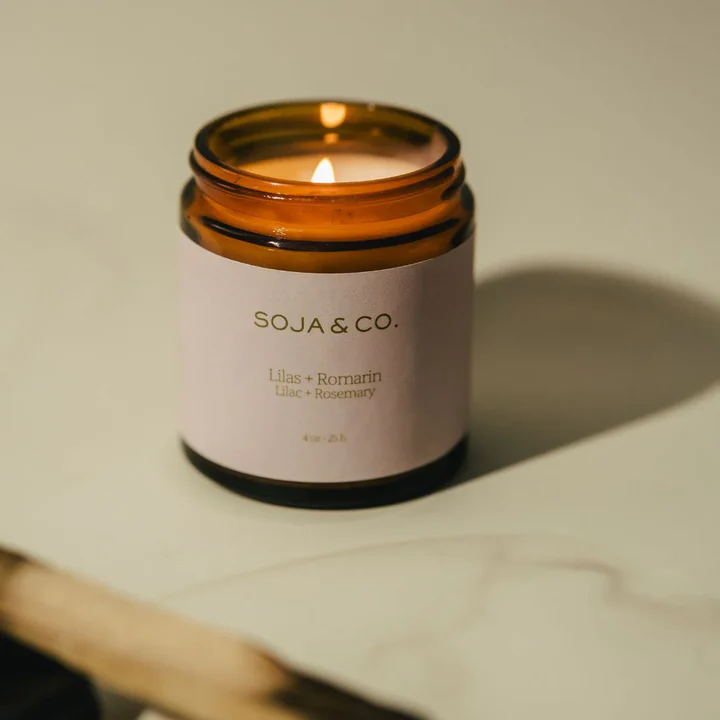 Bougie | Lilas + Romarin - SOJA&CO