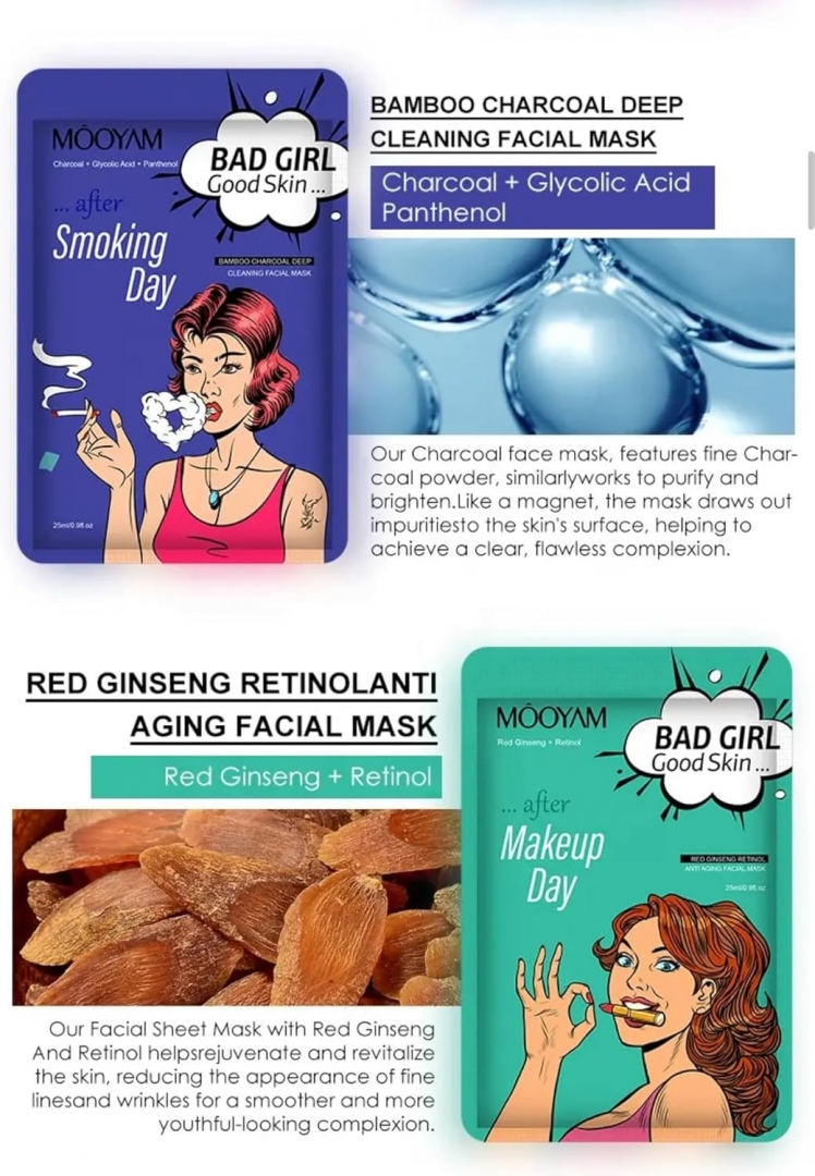 Masques en tissu BAD GIRL