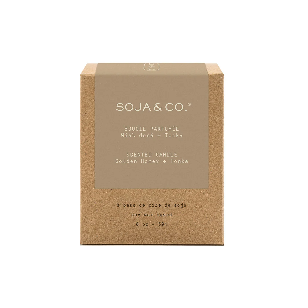 Bougie | Miel doré + Tonka - SOJA&CO
