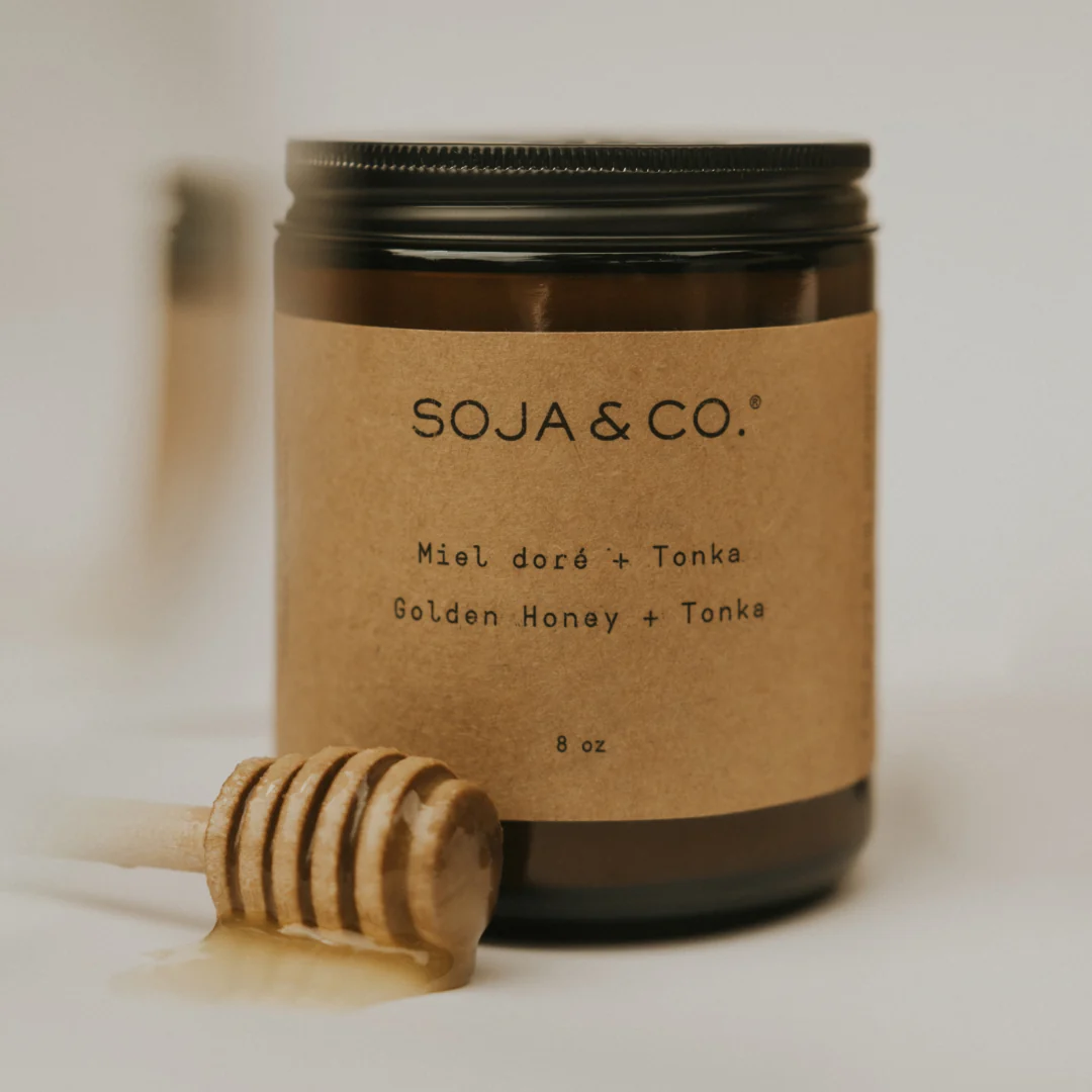 Bougie | Miel doré + Tonka - SOJA&CO