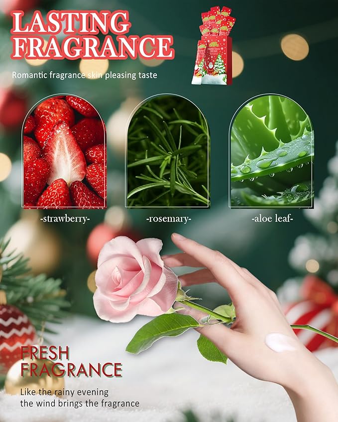 Mini crèmes pour les mains - Fraise