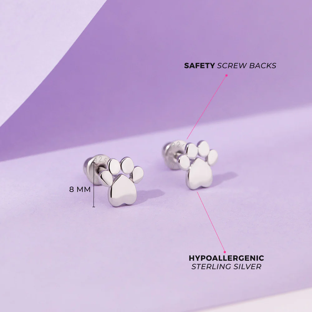 Boucles d'oreilles My Furry Friend Paw  - IN SEASON JEWELRY