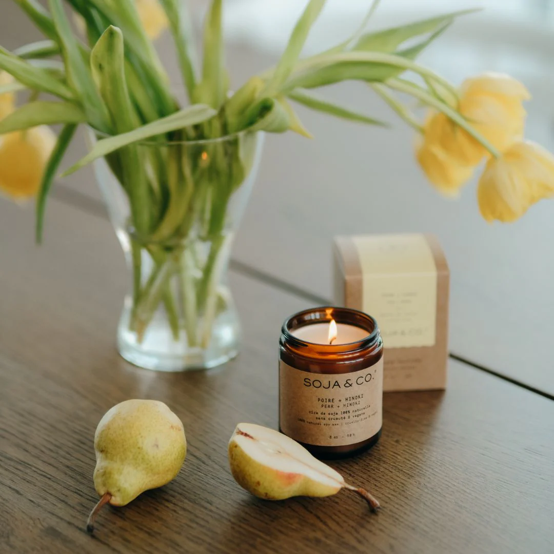 Bougie | Poire + Hinoki - SOJA&CO