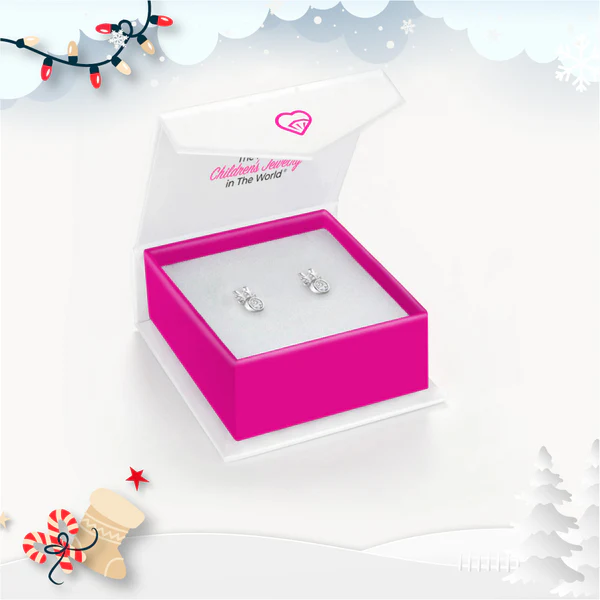 Boucles d'oreilles de Noël pour fille avec des rennes - IN SEASON JEWELRY
