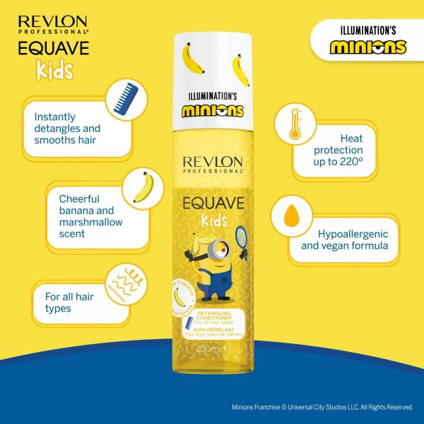 Soin démêlant hypoallergénique  Minions 200ml -  REVELON PROFESIONNAL