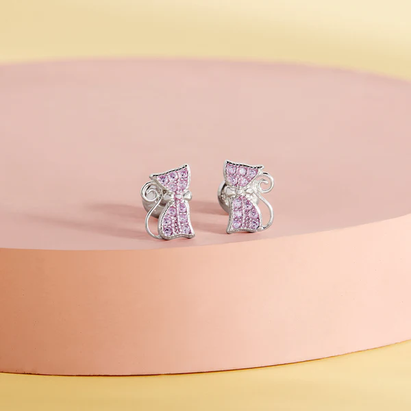 Boucles d'oreilles Sassy Kitty Cat Girl - IN SEASON JEWELRY