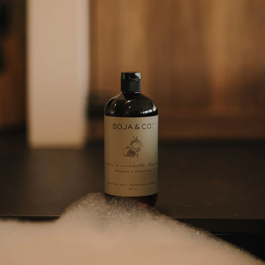 Savon à vaisselle liquide | Guimauve + Clémentine - SOJA & CO