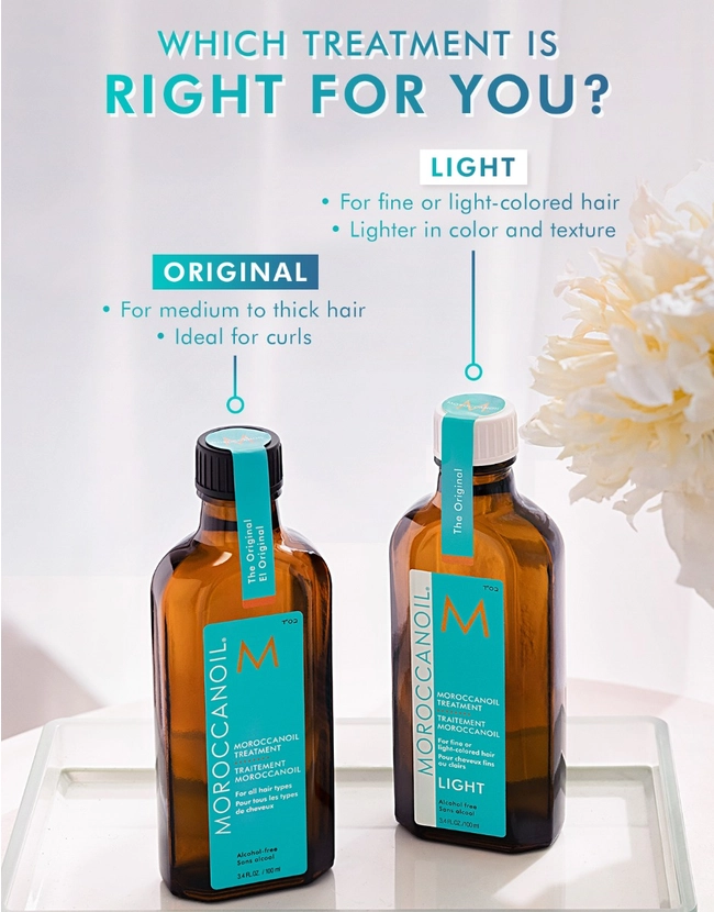 Traitement Moroccanoil Light